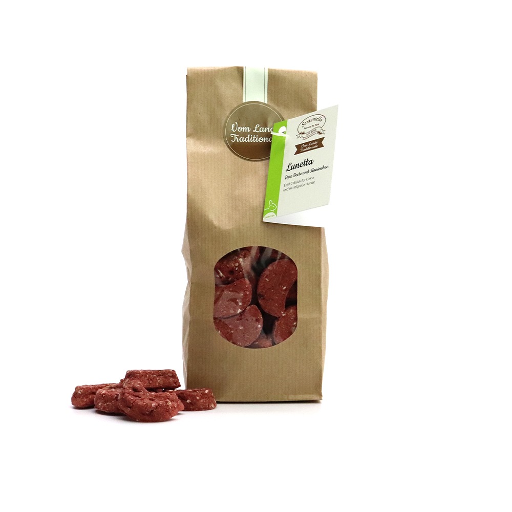 Traditionale Kekse Lunetta Verpackung und Produkt