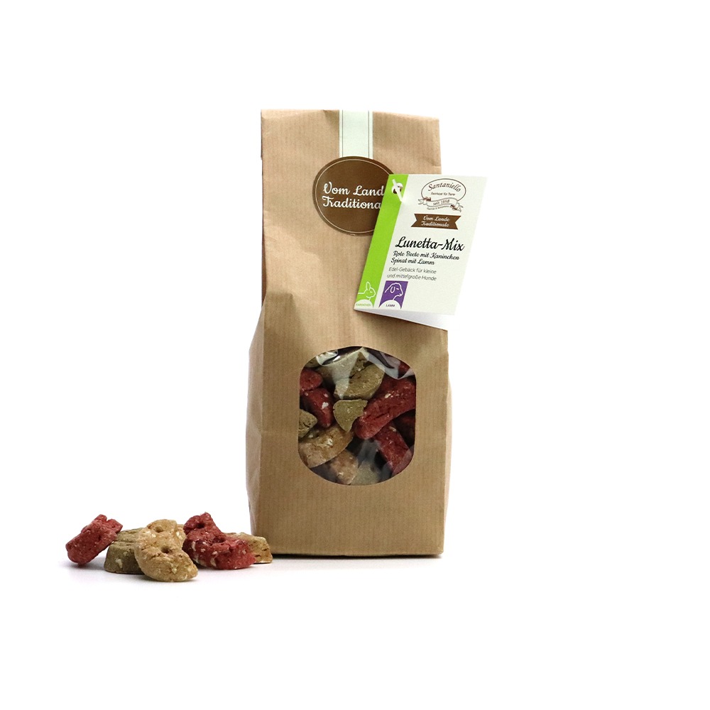 Traditionale Kekse Lunetta Verpackung und Produkt
