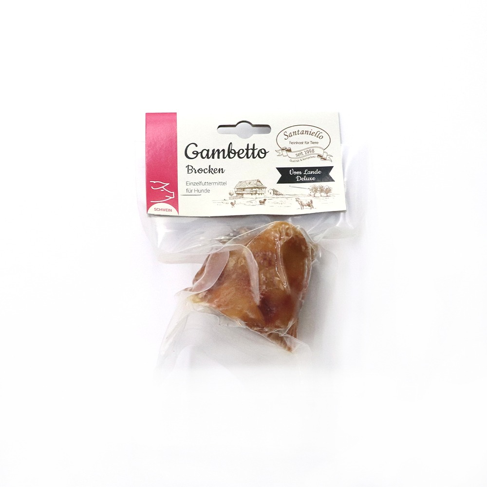 Kauknochen Größe "Gambetto" Verpackung