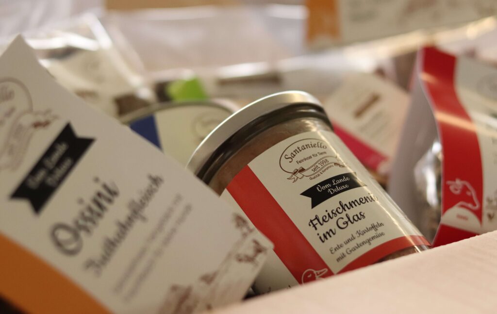 Produktpaket Santaniello-Produkte gemischt in Kiste