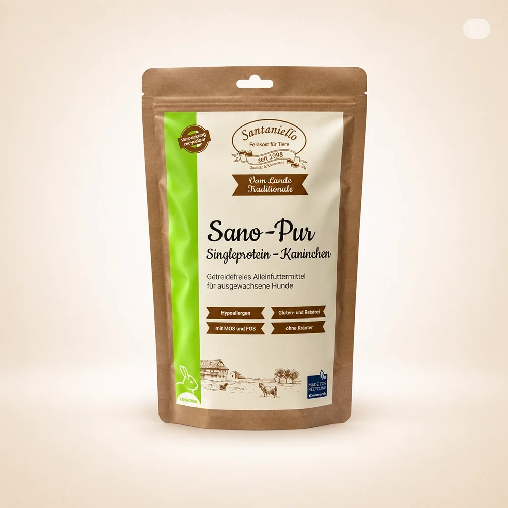 Sano-Pur Probiermahlzeit – Single Protein Kaninchen, getreidefrei